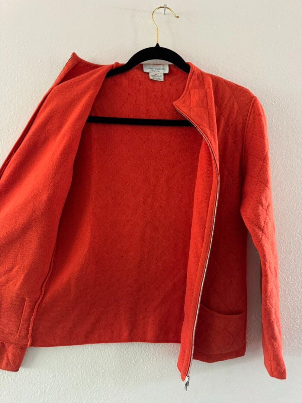 Dodo + Angelika - Orange - Cardigan - Cashmere - Vintage - Picture 3 of 9